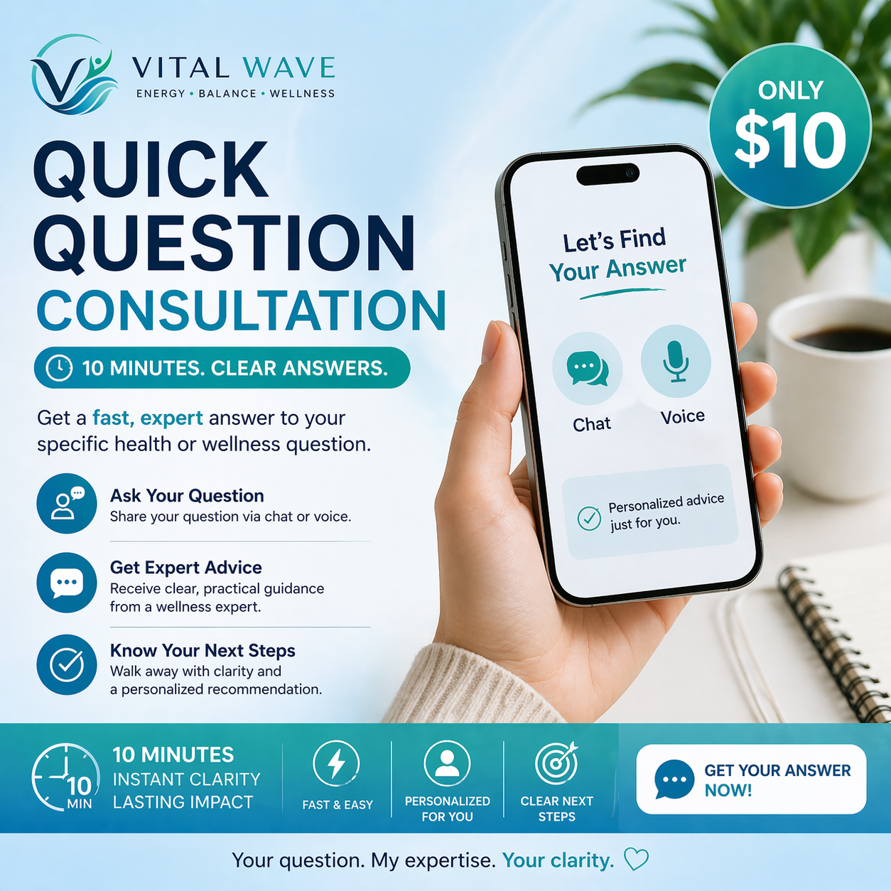 Quick Question Consultation (10 min)